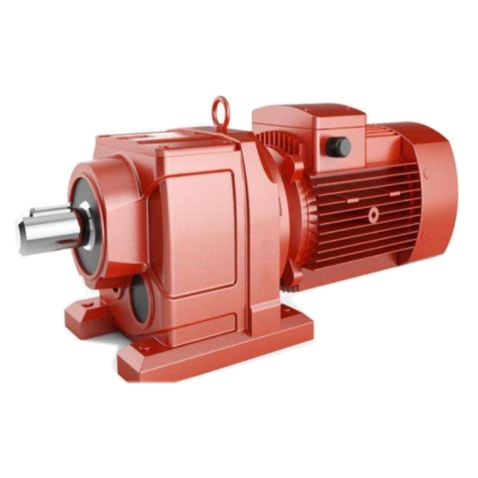R series helical gear hardened gear reducer_Ever-Power